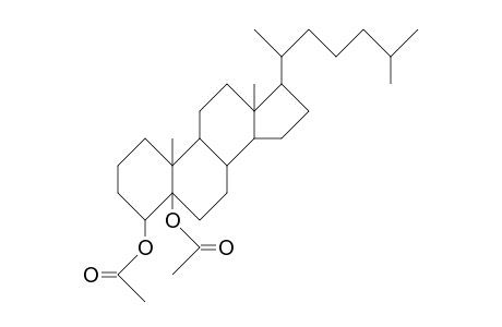 5a-Cholestan-4a,5a-diacetate