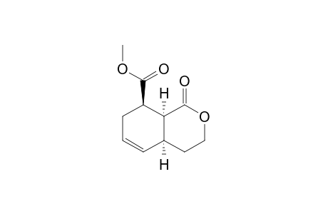 Methyl (4aS*,8R*,8aS*)-1-oxo-3,4,4a,7,8,8a-hexahydro-1Hisochromene-8-carboxylate