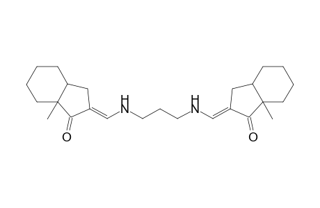 N,N'-bis( 9-Oxo-1-methylbicyclo[4.3.0]nonane-8,8-diylmethylene )-1,3-propanediamine