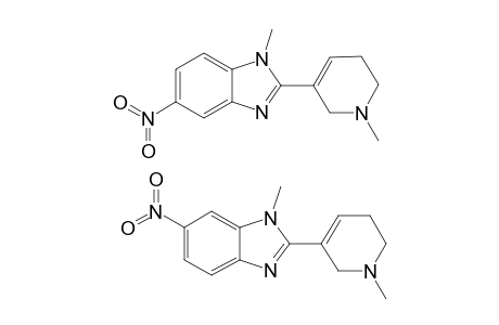 5/6-NITRO-1-METHYL-2-(1-METHYL-1,2,5,6-TETRAHYDROPYRIDIN-3-YL)-1H-BENZIMIDAZOLE