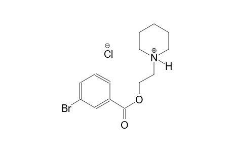 1-{2-[(3-bromobenzoyl)oxy]ethyl}piperidinium chloride