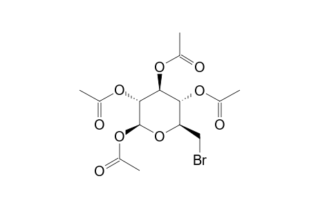 1,2,3,4-Tetra-O-acetyl-6-bromo-6-deoxy.beta.-D-glucopyranose