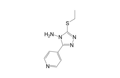 3-(Ethylthio)-5-pyridin-4-yl-4H-1,2,4-triazol-4-amine