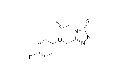 3H-1,2,4-Triazole-3-thione, 5-[(4-fluorophenoxy)methyl]-2,4-dihydro-4-(2-propenyl)-