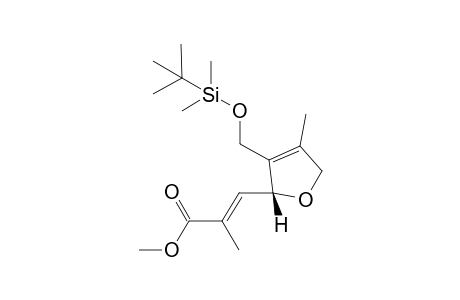 (2R)-3-[(tert-Butyldimethylsilyl)oxymethyl]-2-[2-(methoxycarbonyl)-4-methyl-(1E)-1-propenyl]-2,5-dihydrofuran