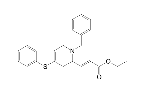 (E)-1-Benzyl-2-[(2-ethoxycarbonyl)ethenyl]-4-(phenylthio)-1,2,3,6-tetrahydropyridine