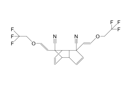 5,10-Dicyano-syn-10-(trifluoroethoxy-vinyl)-exo-5-(trifluoroethoxy-vinyl)-endo-tricyclo(5.2.1.0/2,6/)deca-3,8-diene