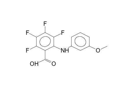 2-(META-METHOXYPHENYLAMINO)-3,4,5,6-TETRAFLUOROBENZOIC ACID