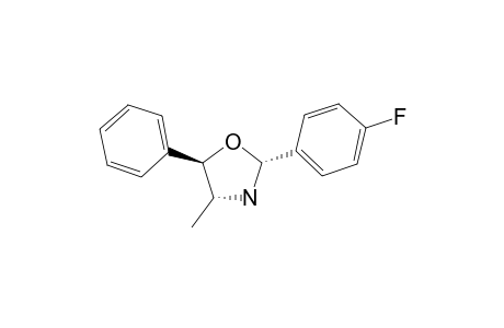 (2R,4R,5R)-2-(4-fluorophenyl)-4-methyl-5-phenyl-1,3-oxazolidine