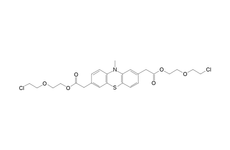 2,7-bis[5'-Chloro-3'-oxapentyloxycarbonyl)methyl]-N-methylphenothiazinhe