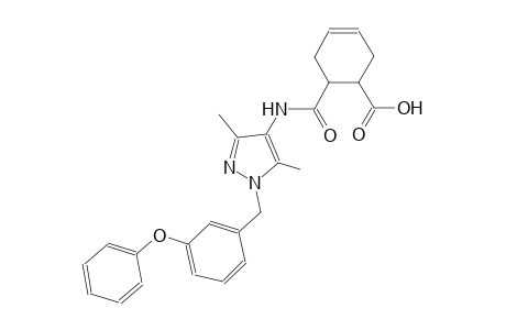 6-({[3,5-dimethyl-1-(3-phenoxybenzyl)-1H-pyrazol-4-yl]amino}carbonyl)-3-cyclohexene-1-carboxylic acid