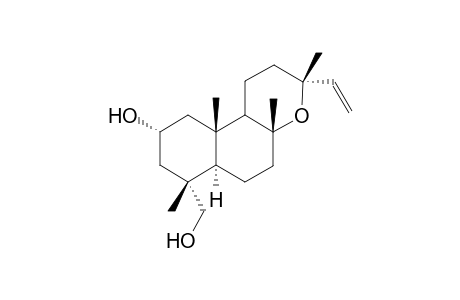 2.alpha.,18-Dihydroxymanoyl Oxide