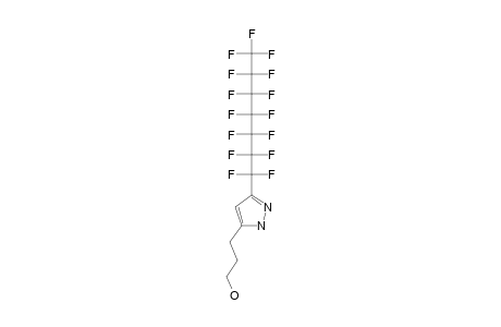 5-(3-Hydroxypropyl)-3-pentadecafluoroheptylpyrazole
