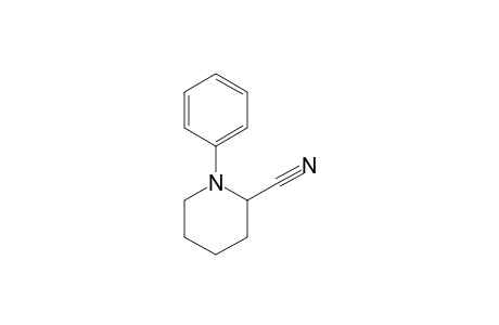 1-Phenyl-2-piperidinecarbonitrile