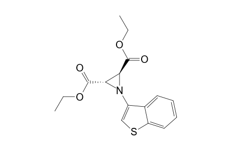 2,3-Aziridinedicarboxylic acid, 1-benzo[b]thien-3-yl-, diethyl ester, trans-