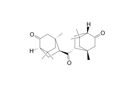 Bicyclo[2.2.2]octanone, 5,5'-carbonylbis[4,7,7-trimethyl-, [1.alpha.,4.alpha.,5.beta.(1'S*,4'R*,5'R*)]-(.+-.)-