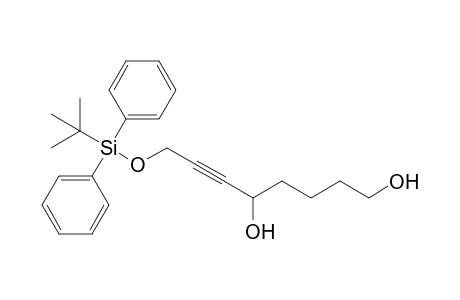 8-[tert-butyl(diphenyl)silyl]oxyoct-6-yne-1,5-diol