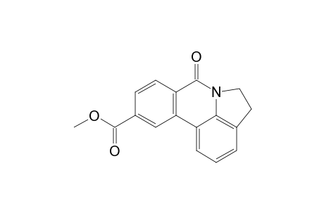 Methyl-4H-pyrrolo[3,2,1-de]phenanthridin-7(5H)-one-10-carboxylate