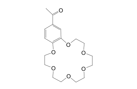 Ethanone, 1-(2,3,5,6,8,9,11,12,14,15-decahydro-1,4,7,10,13,16-benzohexaoxacyclooctadecin-18-yl)-