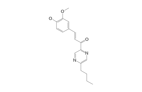 4'-BUTYL-4-HYDROXY-3-METHOXY-(E)-2',5'-DIAZACHALCONE