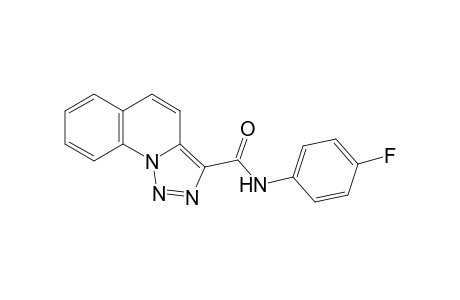 N-(4-fluorophenyl)-[1,2,3]triazolo[1,5-a]quinoline-3-carboxamide