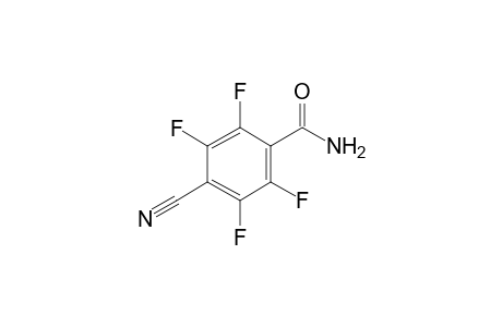 4-cyano-2,3,5,6-tetrafluoro-benzamide