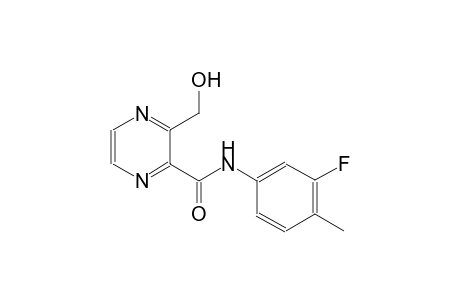 2-pyrazinecarboxamide, N-(3-fluoro-4-methylphenyl)-3-(hydroxymethyl)-