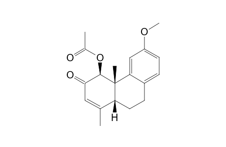 12-METHOXY-2-OXO-19-NOR-5-BETA-PODOCARPA-3,8,11,13-TETRAEN-1-BETA-YL-ACETATE