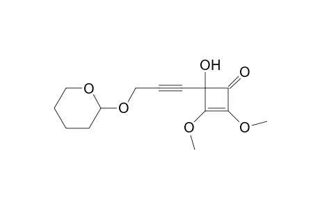 2,3-Dimethoxy-4-hydroxy-4-[3-[(tetrahydropyran-2-yl)oxy]-1-propynyl]-2-cyclobuten-1-one
