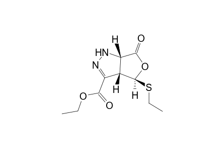 exo-4-Ethylsulfonyl-3-ethoxycarbonyl-1H,4H-3a,6a-dihydroxyfuro[3,4-c]pyraszol-6-one