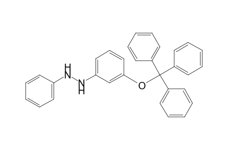 1-[(3-triphenylmethoxy)phenyl]-2-phenylhydrazine