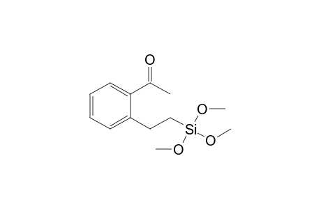 2'-[2-(Trimethoxysilyl)ethyl]acetophenone