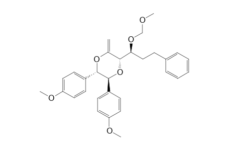 (3S,5S,6S)-2-METHYLIDENE-3-[(1S)-3-PHENYL-1-(METHOXYMETHOXY)-PROPYL]-5,6-BIS-(4-METHOXYPHENYL)-3-PROPYL-1,4-DIOXANE