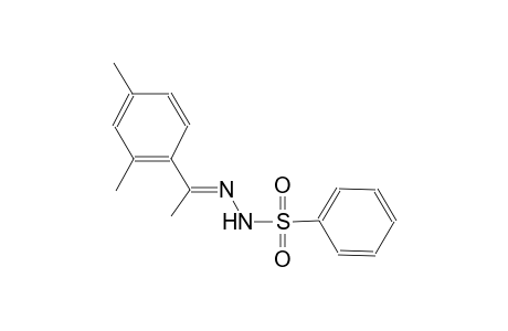 N'-[(E)-1-(2,4-dimethylphenyl)ethylidene]benzenesulfonohydrazide