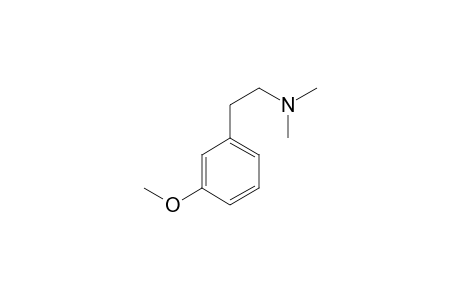 N,N-Dimethyl-3-methoxyphenethylamine
