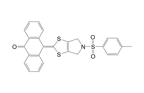 10-{4,6-Dihydro-N-tosylpyrrolo[3,4-d]-1,3-dithio-2-ylidene}anthracene-9(10H)-one