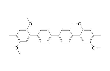 4,4'"-Dimethyl-2,2'",5,5'":-tetramethoxy-1,1':4',1":4",1'''-quterphenyl
