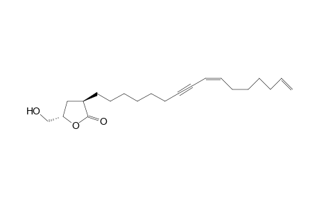 (3R,5S)-3-((Z)-hexadeca-9,15-dien-7-yn-1-yl)-5-(hydroxymethyl)dihydrofuran-2(3H)-one