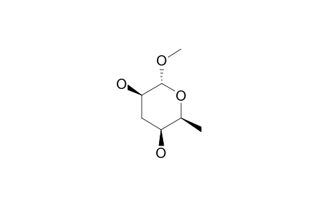 METHYL-3,6-DIDEOXY-ALPHA-D-LYXO-HEXOPYRANOSIDE