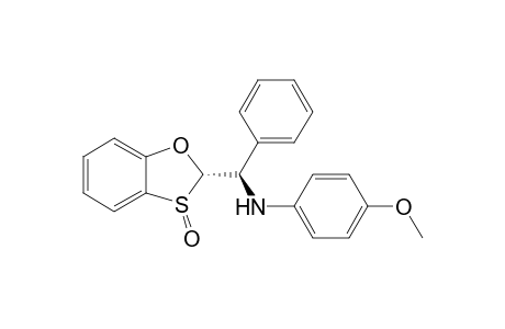 (2S,Ss)-2-[(1R)-1-(4-Methoxyphenylamino)-1-phenylmethyl]-1,3-benzoxathiole-3(2H)-oxide