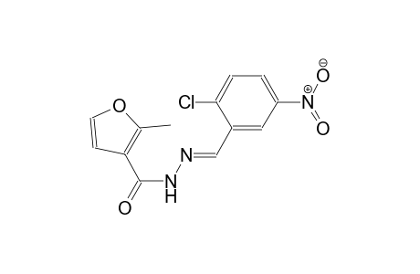N'-[(E)-(2-chloro-5-nitrophenyl)methylidene]-2-methyl-3-furohydrazide