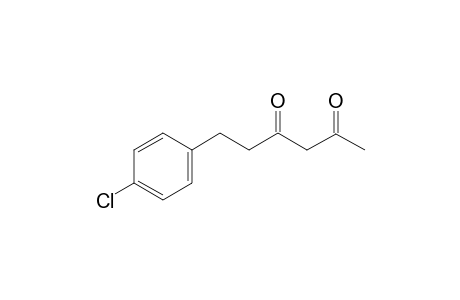 6-(4-Chlorophenyl)-2,4-hexanedione