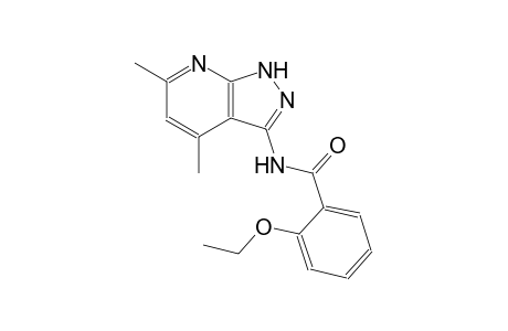 benzamide, N-(4,6-dimethyl-1H-pyrazolo[3,4-b]pyridin-3-yl)-2-ethoxy-