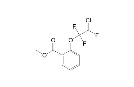 o-(2-chloro-1,1,2-trifluoroethoxy)benzoic acid, methyl ester