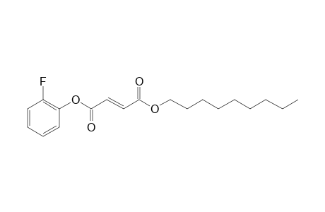 Fumaric acid, 2-fluorophenyl nonyl ester