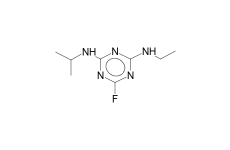 2-FLUORO-3-ISOPROPYLAMINO-6-ETHYLAMINO-1,3,5-TRIAZINE