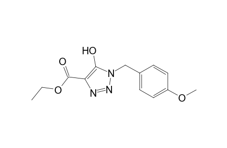 Ethyl 1-(p-Methoxybenzyl)-5-hydroxy-1H-1,2,3-triazole-4-carboxylate
