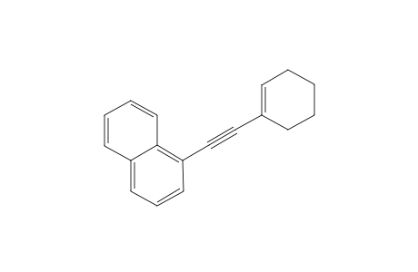 1-(Cyclohex-1-en-1-ylethynyl)naphthalene