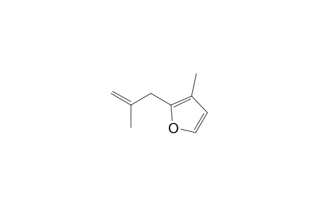 Furan, 3-methyl-2-(2-methyl-2-propenyl)-