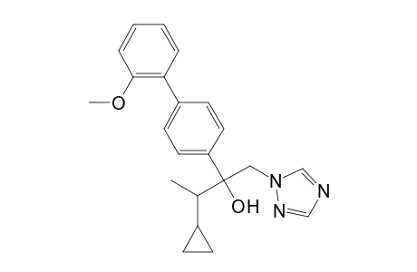 3-Cyclopropyl-2-(2'-methoxybiphenyl-4-yl)-1-(1H-1,2,4-triazol-1-yl)butan-2-ol
